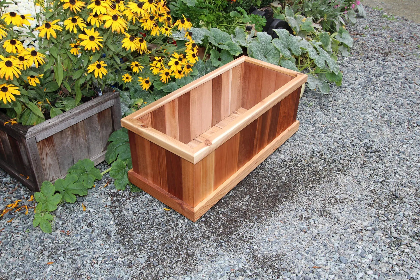 1636 - 36"L x 16"W x 16"H Western Red Cedar Raised Garden Planter